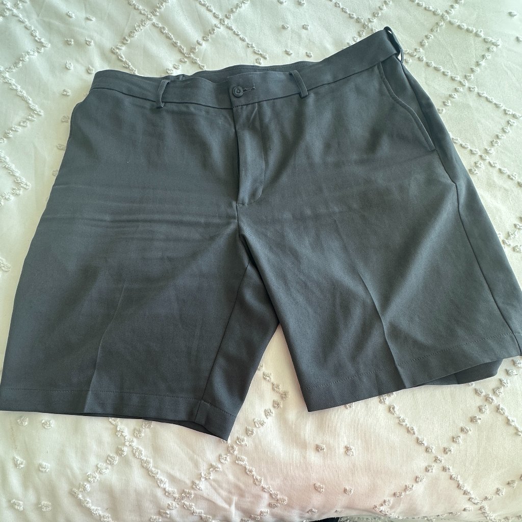 Pga Tour Golf Shorts Men Size 36 Dark Grey